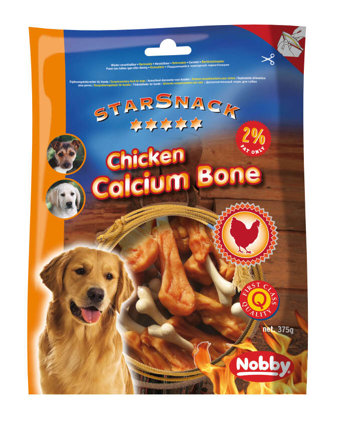 Nobby Hundeleckerli StarSnack Barbecue Chicken Calcium Bone